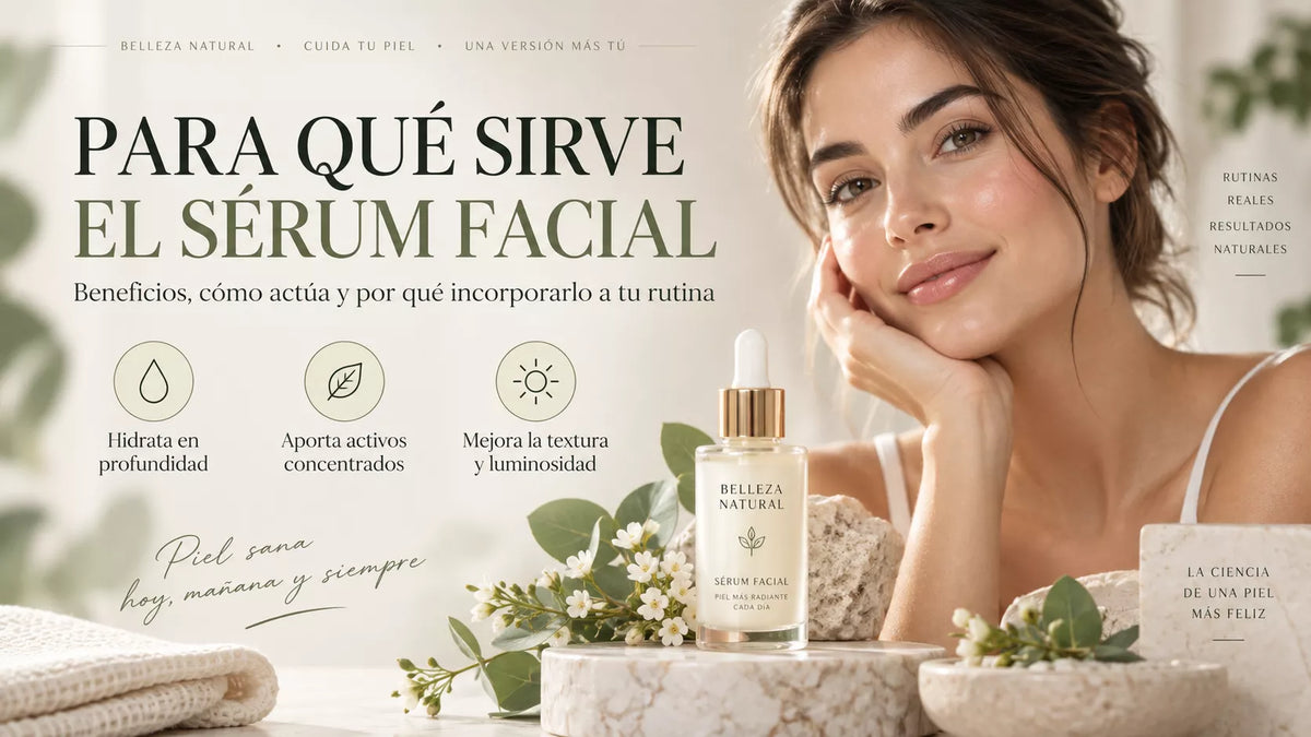 ¿Para qué sirve el sérum facial?: La guía que nadie te dio cuando empezaste a cuidar tu piel