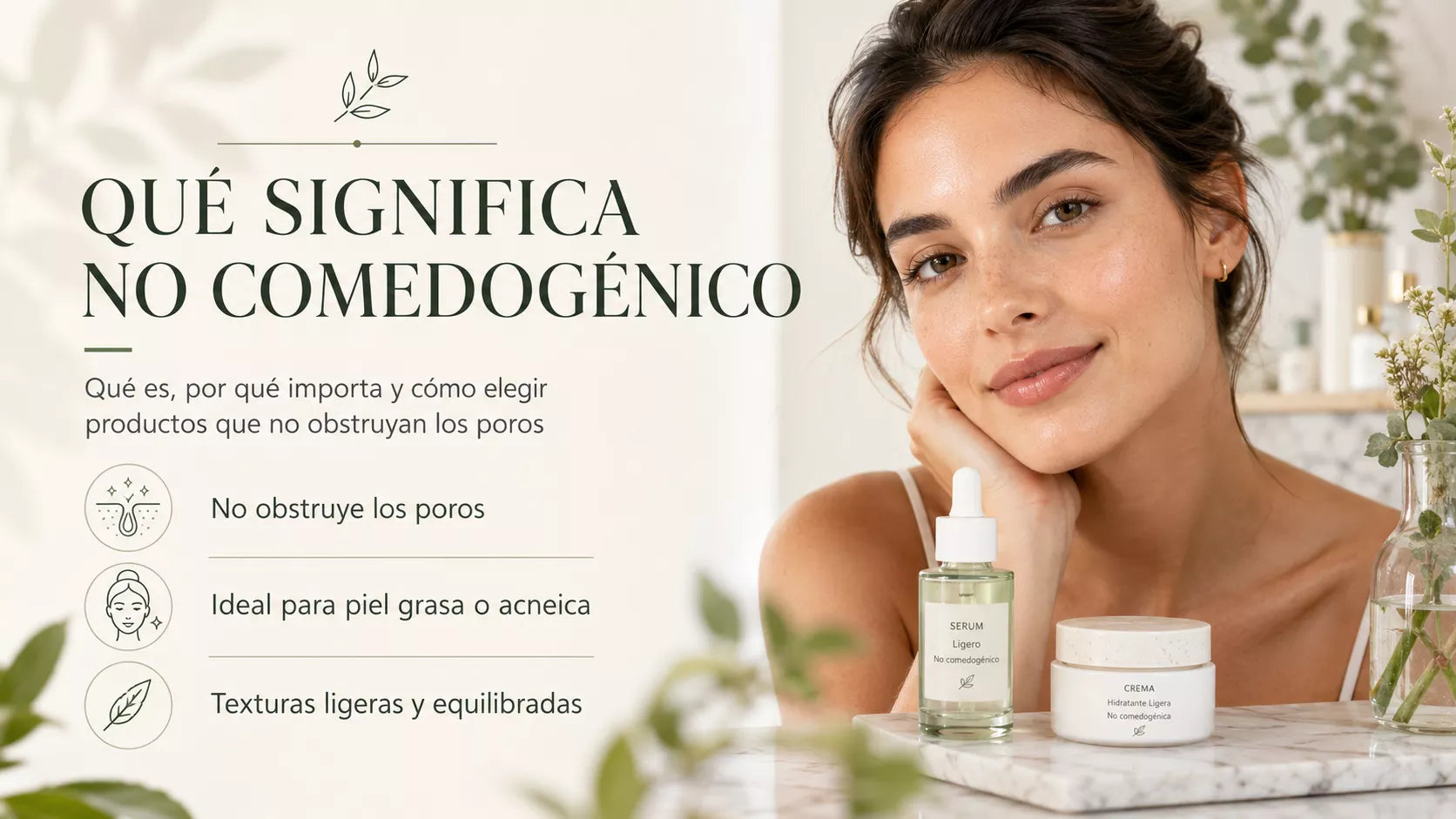 ¿Qué significa no comedogénico? La verdad que las marcas no te cuentan