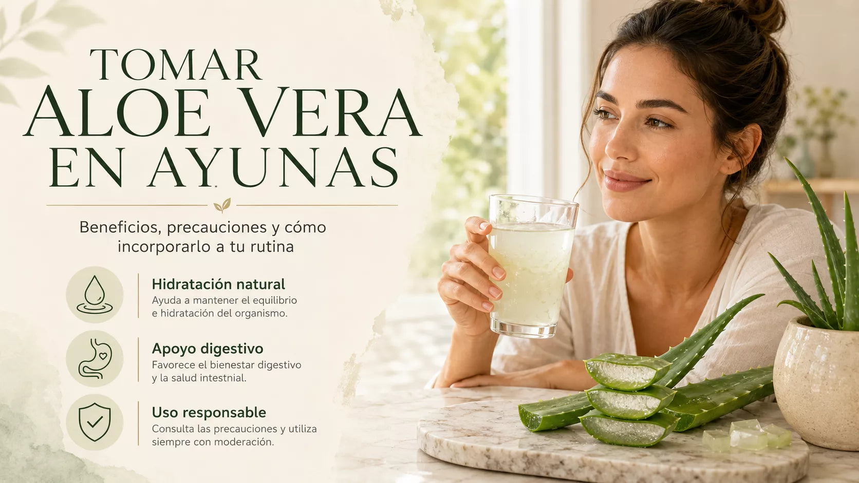 Tomar Aloe Vera en Ayunas: Beneficios y Consejos Clave