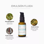 Emulsión facial fluida (Aloe vera + Croton lechleri)