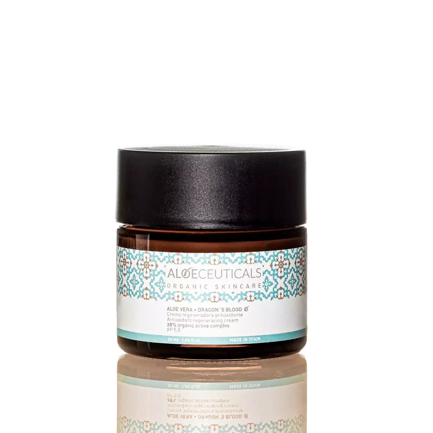 Crema hidratante facial (Aloe vera + Croton lechleri)