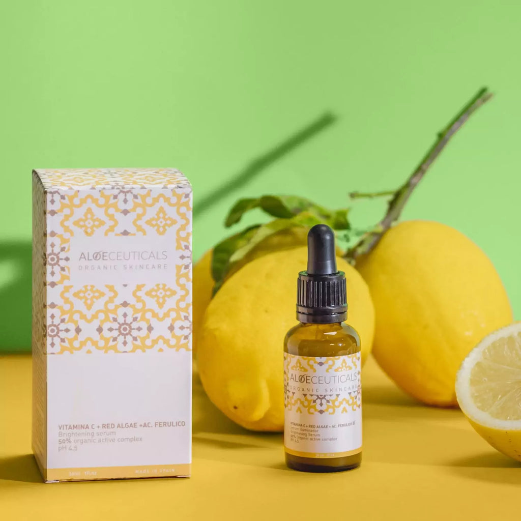 Sérum iluminador (Vitamina C + Algas rojas + Acido ferúlico)
